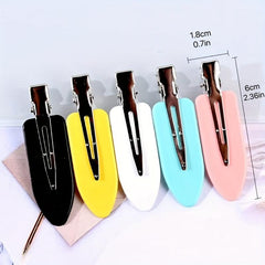 5pcs Minimalist Hair Clip DIY Non Crease Hair Pin Headwear