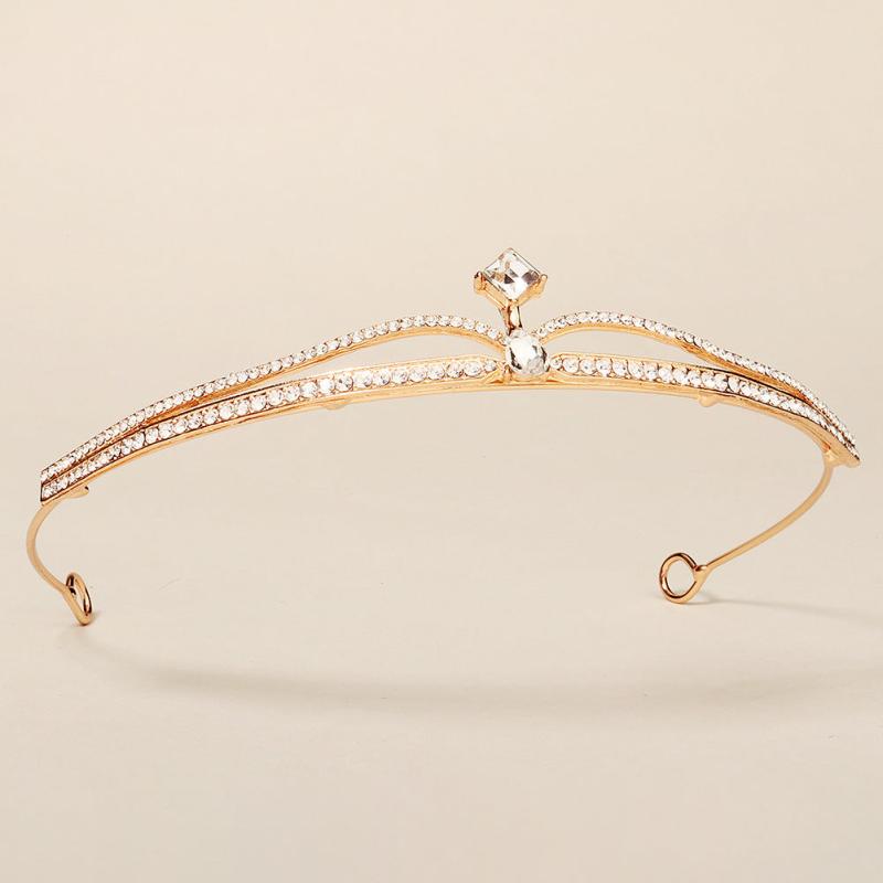 Crystal Crown Wedding Tiara Rhinestone Princess Birthday Tiaras For Women