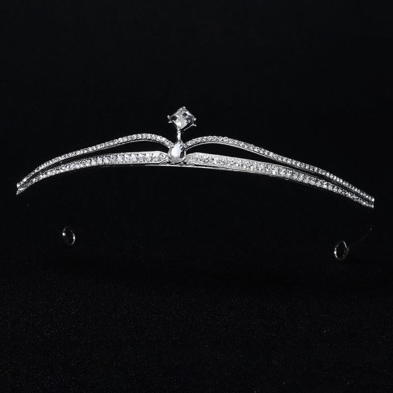 Crystal Crown Wedding Tiara Rhinestone Princess Birthday Tiaras For Women