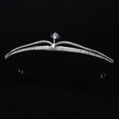 Crystal Crown Wedding Tiara Rhinestone Princess Birthday Tiaras For Women