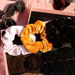 Hair Accessories Set Rubber Band Hair Tie Scrunchie Set