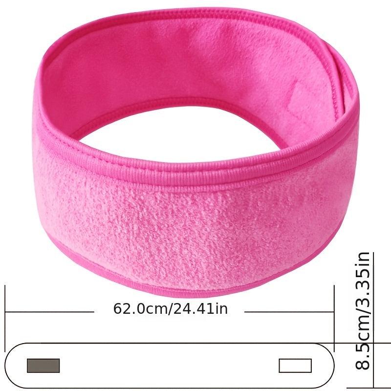 Adjustable Female Headband Wide Hairband For Yoga Spa Skincare Shower Makeup