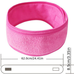 Adjustable Female Headband Wide Hairband For Yoga Spa Skincare Shower Makeup