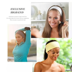 Adjustable Female Headband Wide Hairband For Yoga Spa Skincare Shower Makeup