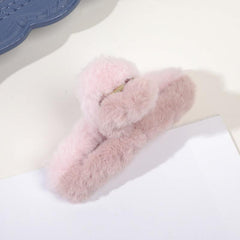 Plush Autumn Winter Hair Clips Women's Clips