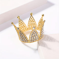Rhinestone Crown Queen's Crown Headband Bridal Wedding Hair Accessories
