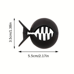 5PCS Round Bun Clip High Ponytail Hair Claw Clip Headwear Hair Accessories