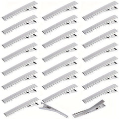24Pcs Metal Duck Billed Hair Clips for Women Salon Hair Acces