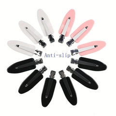 12pcs Seamless Solid Hair Clip for Curly Hair
