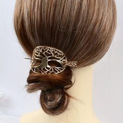 Vintage Hair Pin Solid Hair Clip Non Slip Hair Bun Holder Hair Accessory