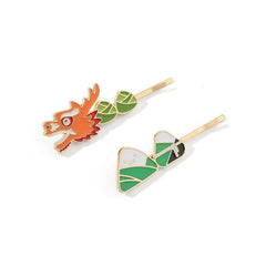 Dragon Boat Zongzi Hairpin Food Headwear Accessories