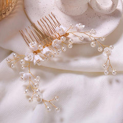 HYDRANGEAS BRIDAL JEWELRY Hair Comb Wedding Accessories