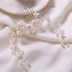 HYDRANGEAS BRIDAL JEWELRY Hair Comb Wedding Accessories