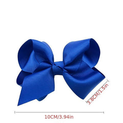 Colorful Grosgrain Hair Bow Clips Barrette Girls Hair Accessories BOGO