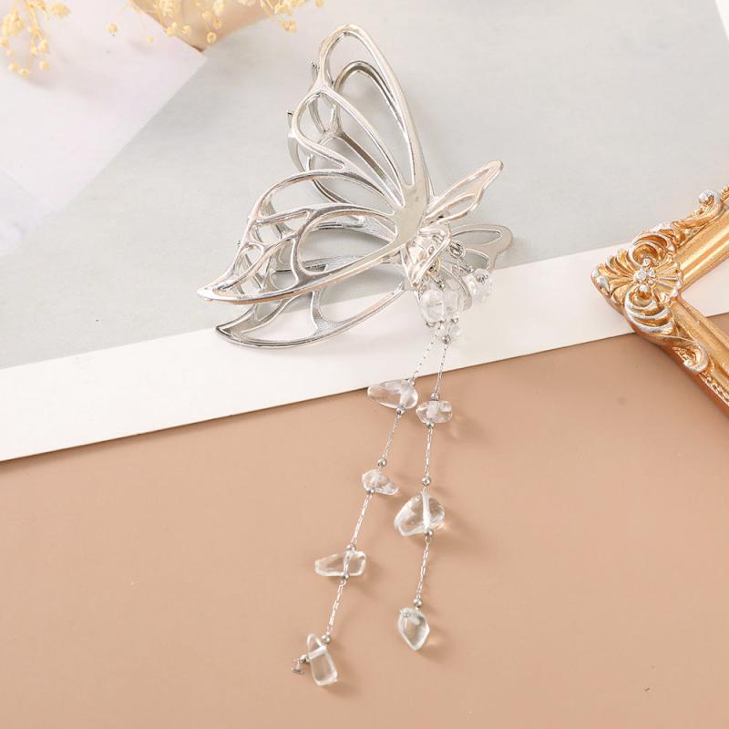 Butterfly & Tassel Hair Claw Banana Clip Headwear