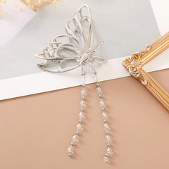 Butterfly & Tassel Hair Claw Banana Clip Headwear