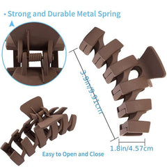 4pcs Large Hair Claw Clips