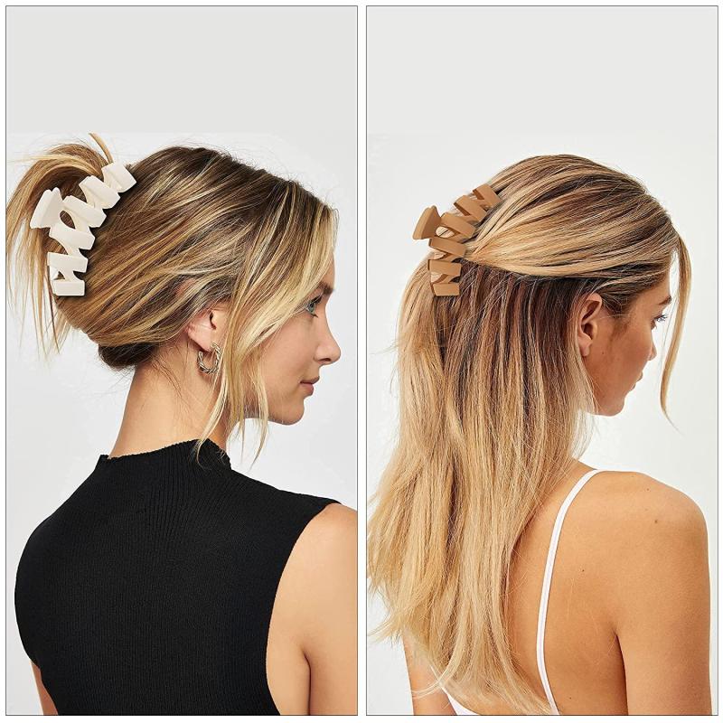 4pcs Large Hair Claw Clips