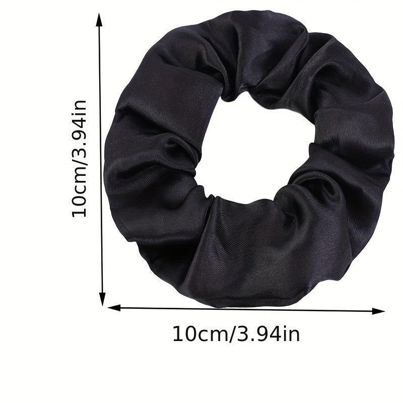 Silky Scrunchies Hair Tie Style Hair Rope Satin Hair Accessories