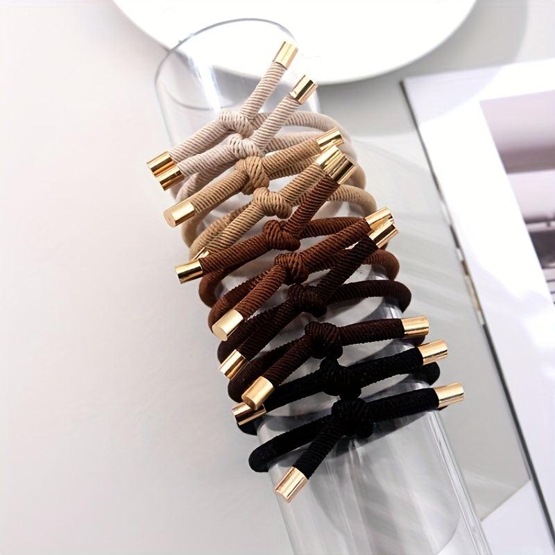 10pcs Elastic Hair Bands Hair Scrunchies Accessories For Women Girls