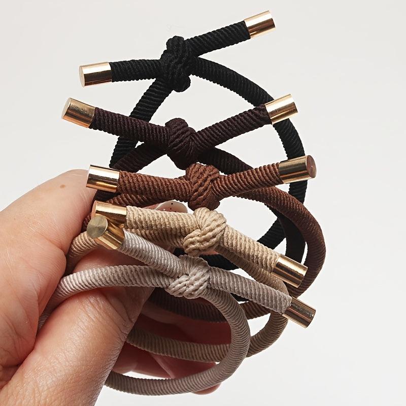 10pcs Elastic Hair Bands Hair Scrunchies Accessories For Women Girls