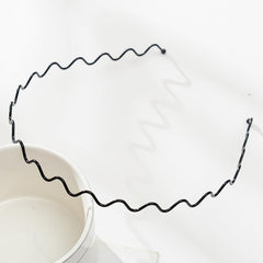 Wavy Nonslip Headband Skinny Hair Band Headdress For Face Washing Skincare