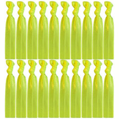 20pcs Knotted Hair Rope Elastic Ponytail Holder Hair Acces