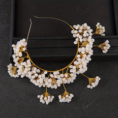 Crystal Beads Hair Hoop Daily Hair Styling Accessories