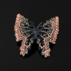 Rhinestone Butterfly French Barrettes Hair Clip Hair Accessories