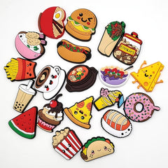Foodies Shoe Charms Decoration Shoe Accessories Party Decorations