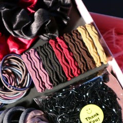Hair Accessories Set Rubber Band Hair Tie Scrunchie Set
