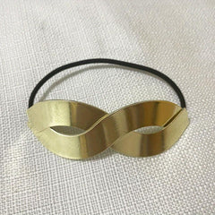Metal Buckle Hair Tie High Elasticity Hair Rope Ponytail Hair Ring