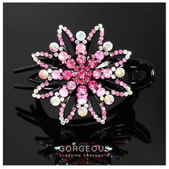 Vintage Rhinestone Hairpin Hair Clips for Women