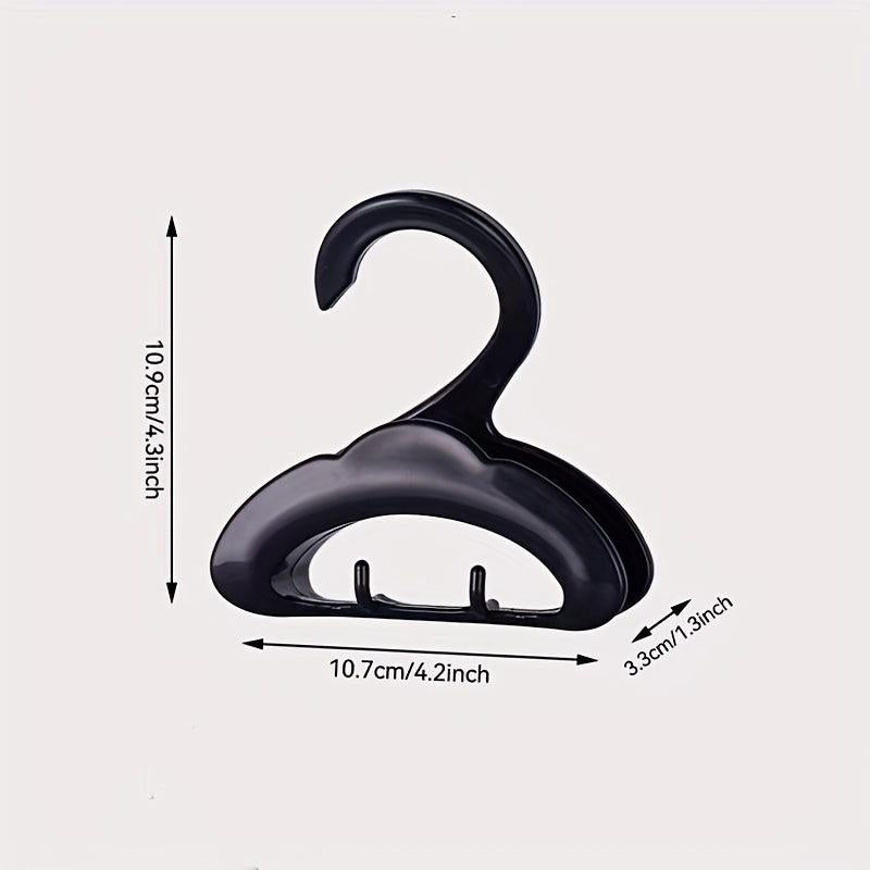 Multifunctional Arch Shaped Plastic Hanger for Household Storage
