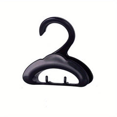 Multifunctional Arch Shaped Plastic Hanger for Household Storage