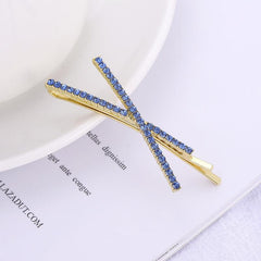 Crystal Rhinestone Bobby Pins Fancy Hair Clips Bling Barrettes