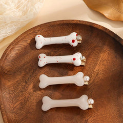 Halloween Dog Bone Hair Clips for Women Girls