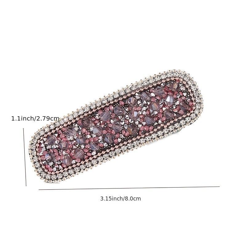 Glitter Rhinestone Hair Clips For Women Hair Barrettes Hair Clip For Women
