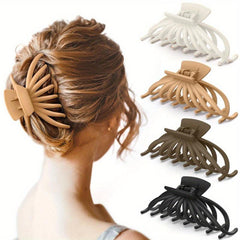Matte Octopus Claw Clip Large Hair Clip For Thick Thin Curly Hair