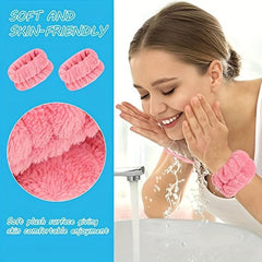 Microfiber Spa Headband for Face Washing & Makeup - Bow Tie Hair Band
