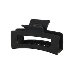 6pcs Matte Rectangle Hollow Hair Claw for Women