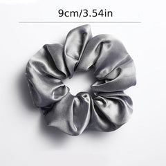 Satin Hair Scrunchies Soft Silk Scrunchie for Women Girls