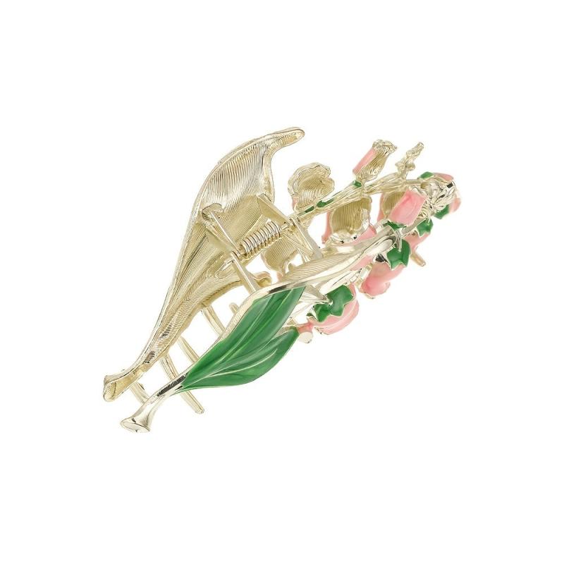 Lily Of The Valley Hair Clip Flower Claw Clip Metal Hair Accessories