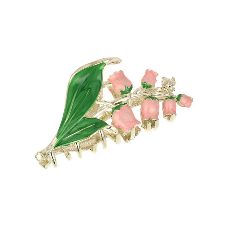 Lily Of The Valley Hair Clip Flower Claw Clip Metal Hair Accessories