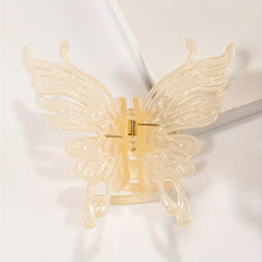 Acrylic Butterfly Hair Claw Shark Claw Ponytail Holder