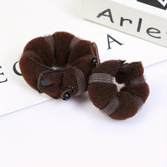 Bun Maker Foam Ring Shaper Ponytail Holder Hair Styler Sponge