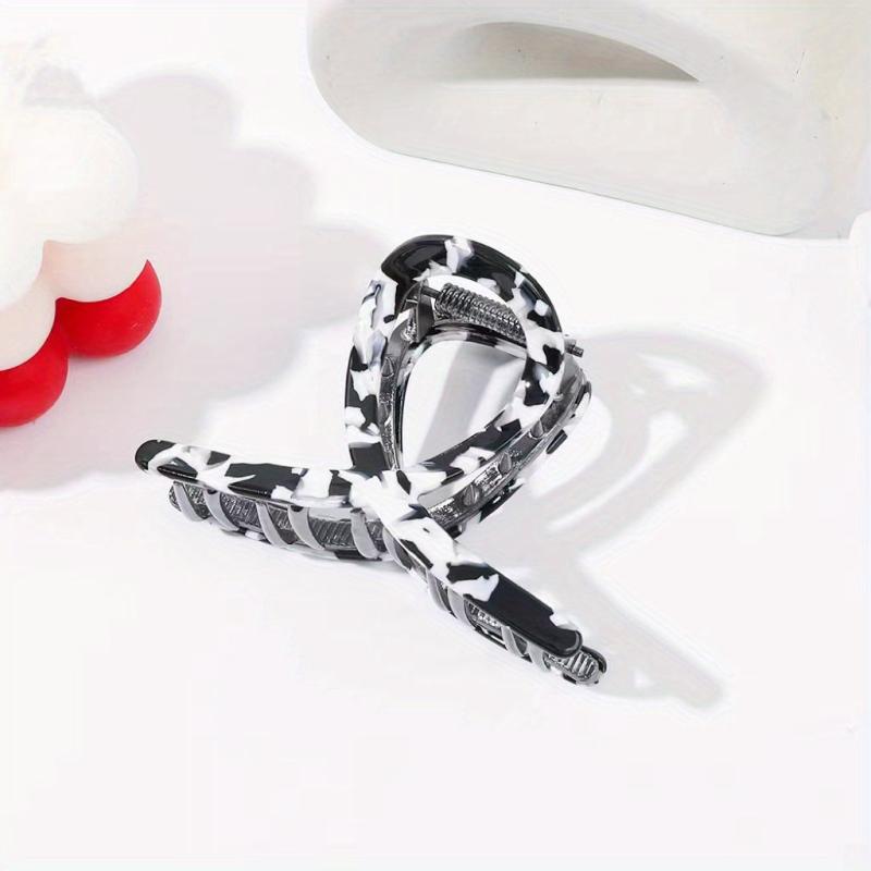 Vintage Hair Claw Cross Shape Shark Claw Ponytail Holder Hair Accessories