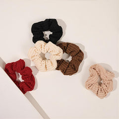 Wool Knitting Hair Ring Women's Hair Rope Hair Accessories