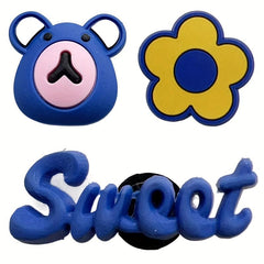 Bear Shoe Charm Clogs Shoe Buckle DIY Shoe Decoration PVC Shoe Jewelry