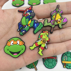 20pcs Anime Shoe Charms Clogs Wristband Charms Party Accessories